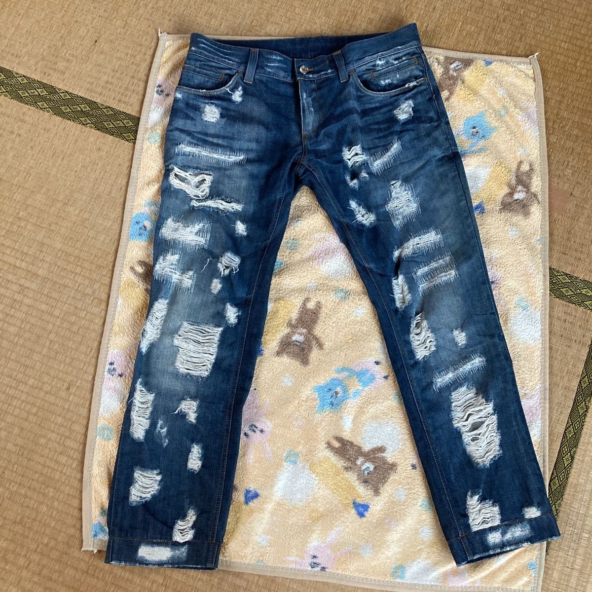 ドルチェ＆ガッバーナ デニムパンツ DOLCE&GABBANA ドルチェ&amp 