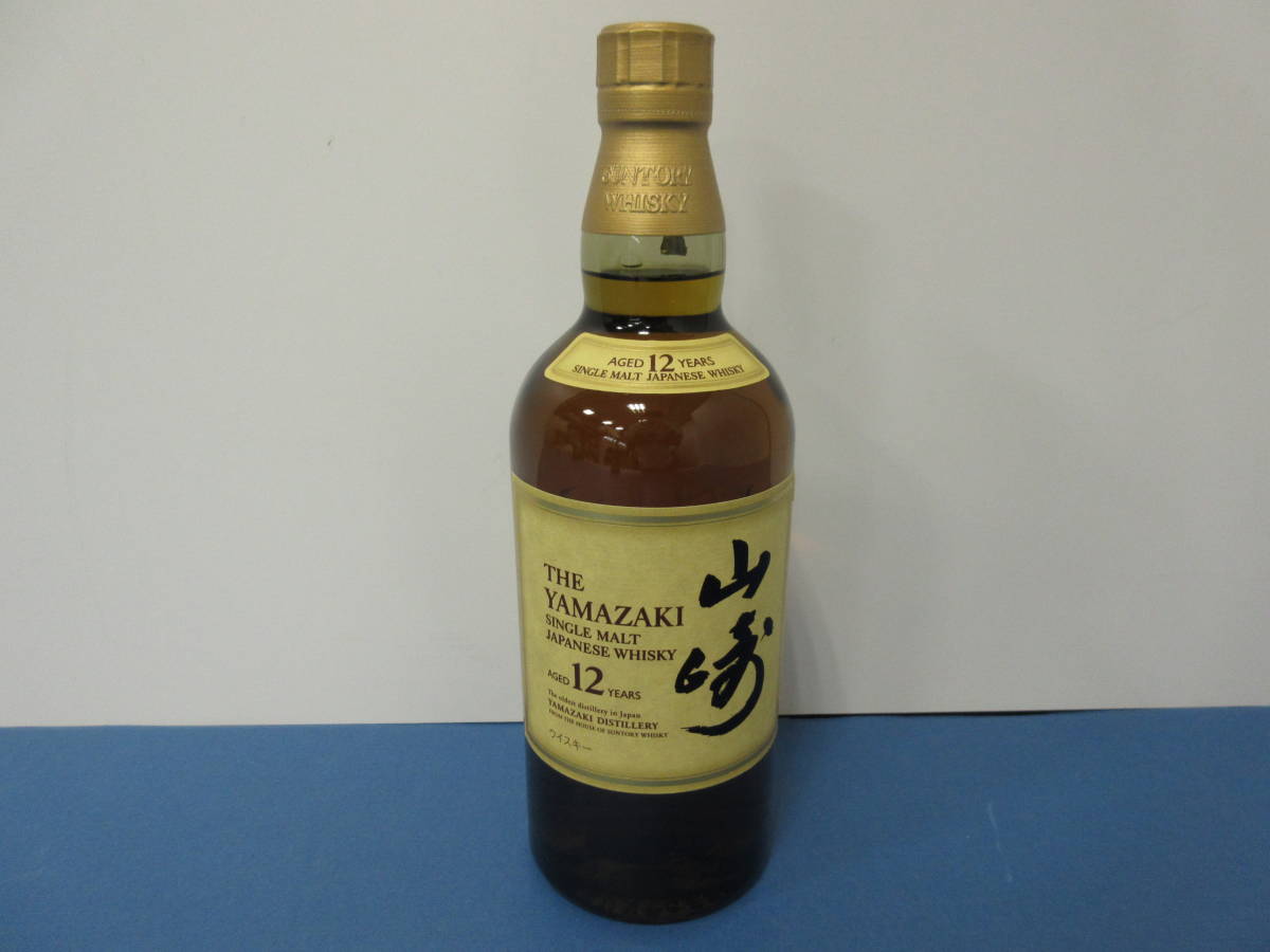 178) サントリー シングルモルト ウイスキー 山崎12年 43%/700ml