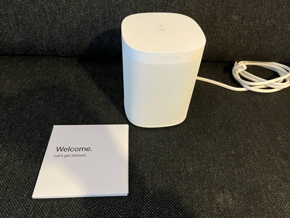 Sonos One SL ホワイト Wifiスマートスピーカー Sonos One SL ホワイト Wifiスマートスピーカー