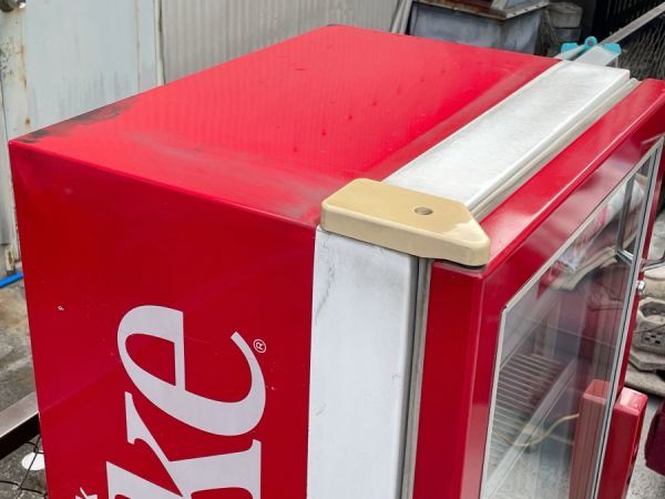 【昭和レトロ】コカコーラ業務用冷蔵ショーケースNS-240E 発送不可/引取限定コカコーラ 冷蔵庫 NS-240E オープンタイプクーラー