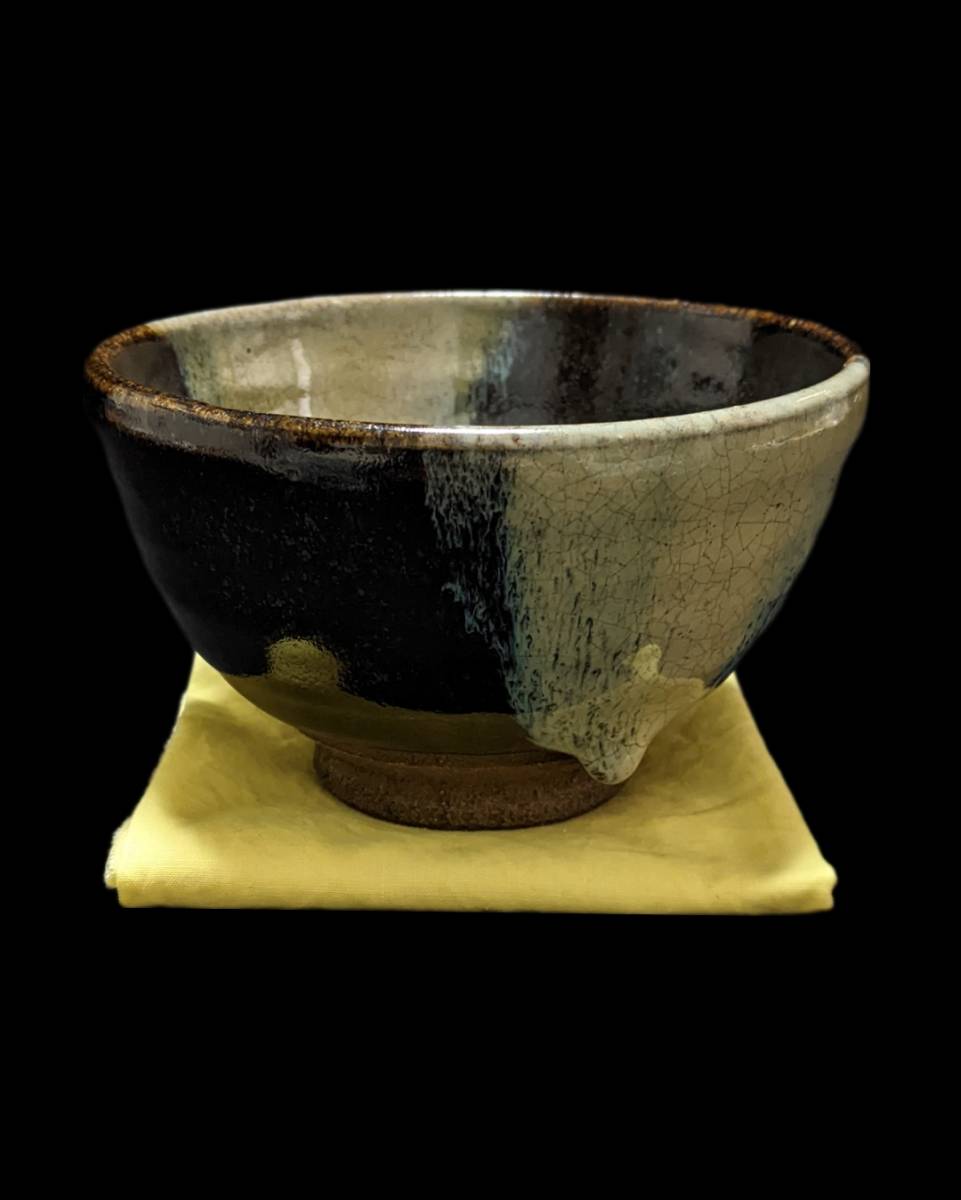 桃山時代伝世 古唐津茶碗(朝鮮唐津の流れ) 愛好家より拝領品【検