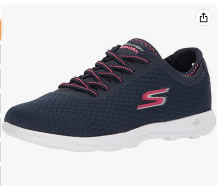 SKECHERS　スケッチャーズ GO WALK LITE IMPULSE　スケッチャーズ ゴー ウォーク ライト インパルス 24cm 24センチ スニーカー ネイビー