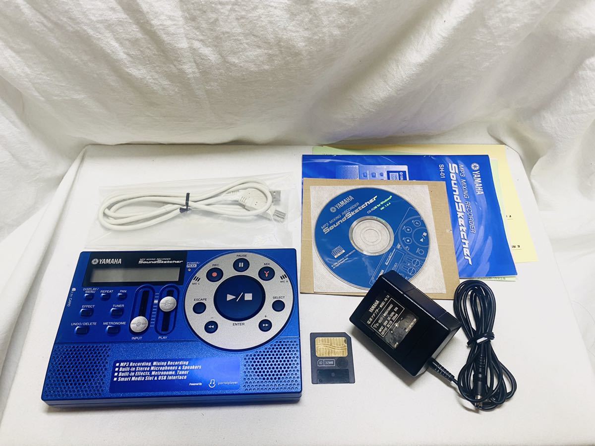 低価，正規品 【動作OK】YAMAHA SOUND SKETCHER SH-01 MP3レコーダー