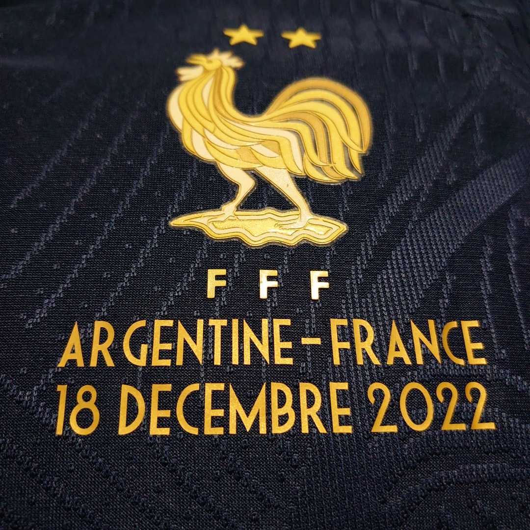2022カタールW杯 フランス代表 ムバッペ オーセンティックユニフォームXL