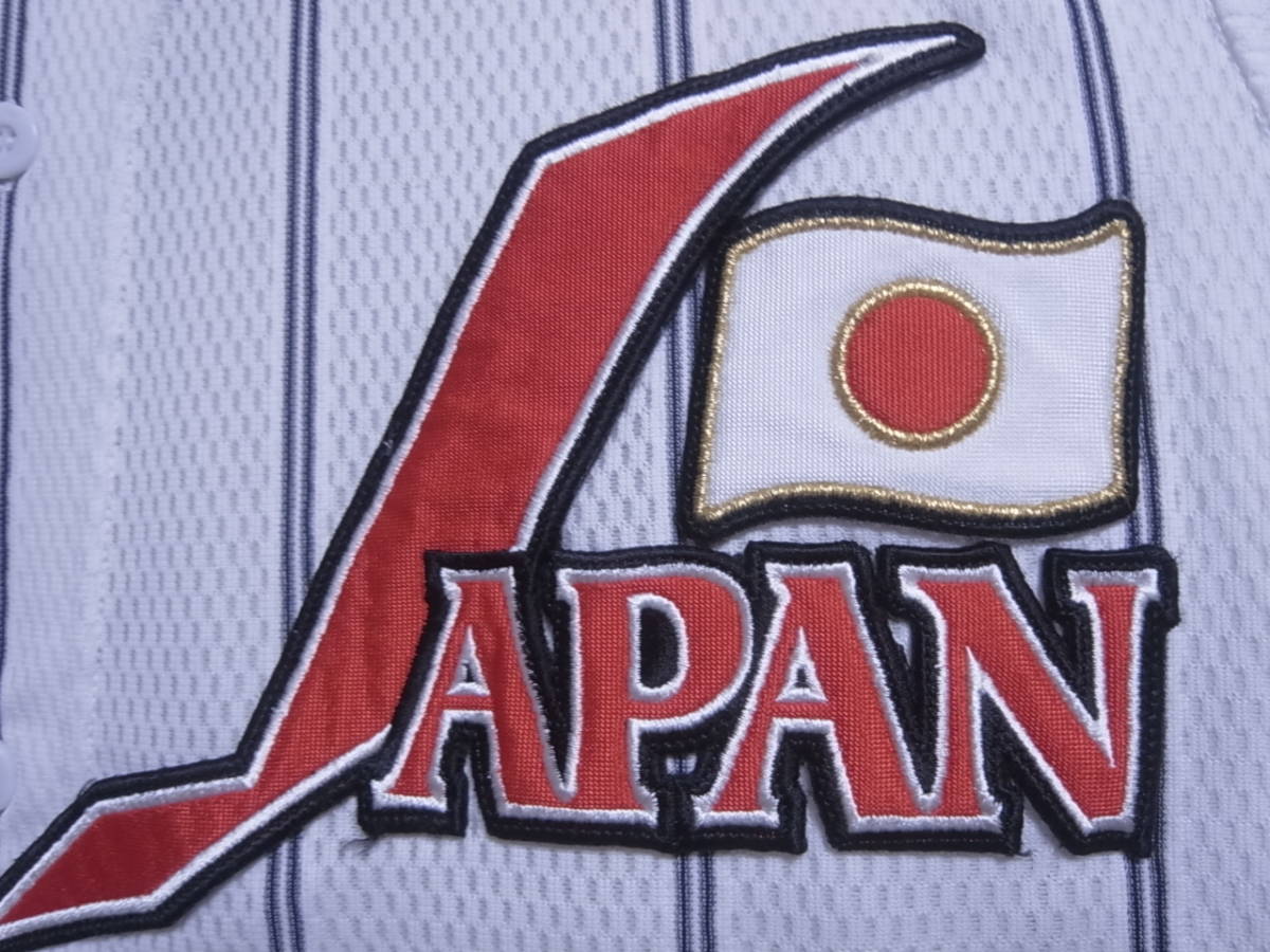 Y2/7299★野球★2008年★北京五輪★オリンピック★侍ジャパン★美品★ミズノ mizuno 日本代表 JAPAN ホーム ユニフォーム No96 正規品☆F