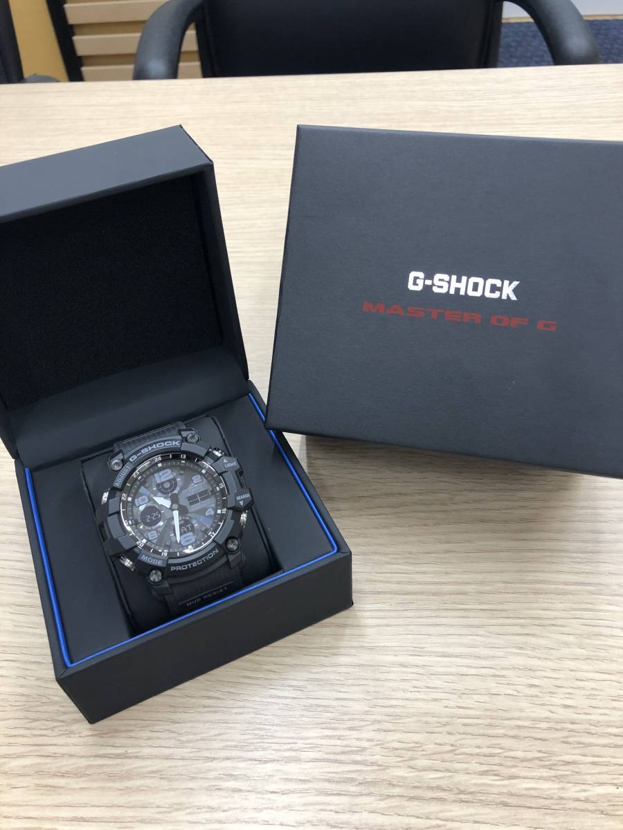#1321 ★箱付・超美品！☆　カシオ　CASIO　G-SHOCK　MUDMASTER（マッドマスター）GWG-100-1AJF