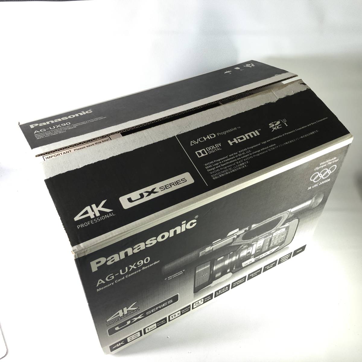 1スタ ほぼ アワーメーター0H Panasonic AG-UX90T8 プロフェッショナル 