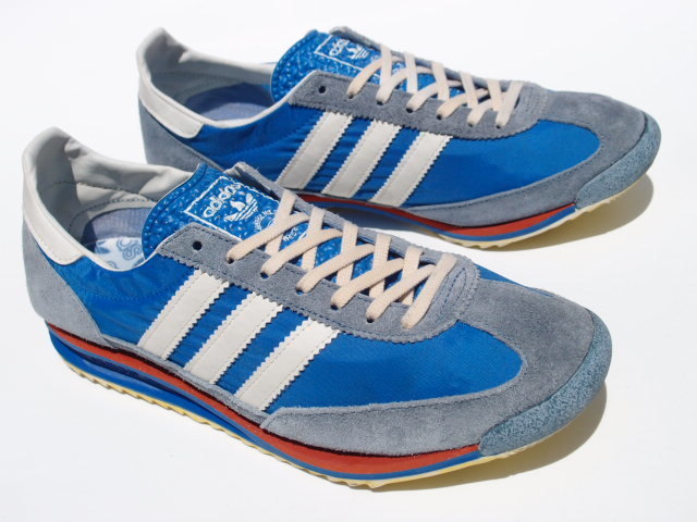 美品!! 27.5cm 限定復刻 12年 adidas SL72 青x白(27.5cm)｜売買された 