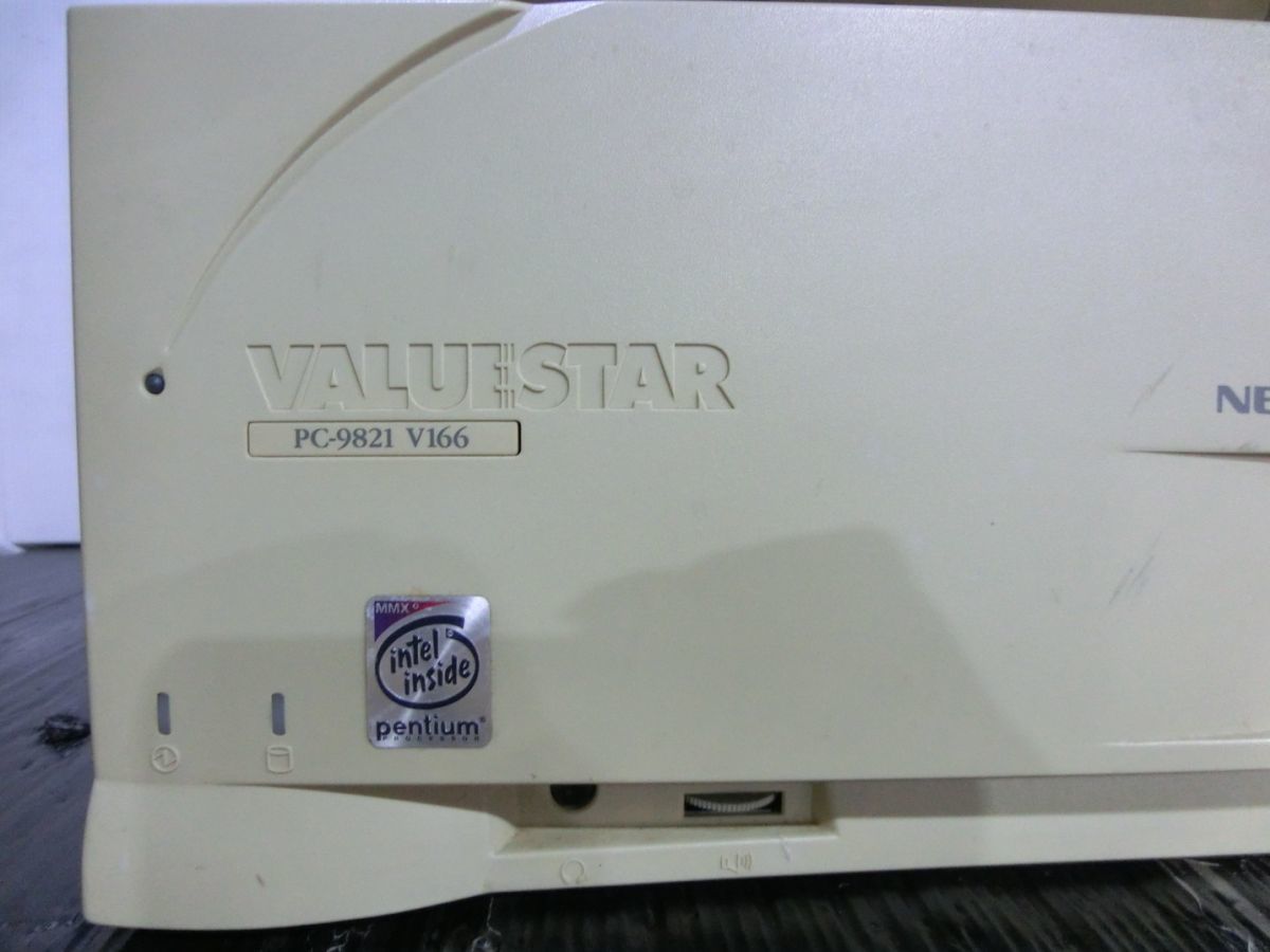 T【P8-68】【2箱】NEC/PC-9821 V166/CRTディスプレイD151/まとめて
