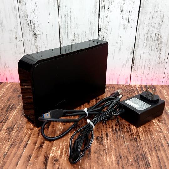 正常判定】【初期化済】BUFFALO 外付け HDD HD-LX2.0TU3C 2TB 使用時間 