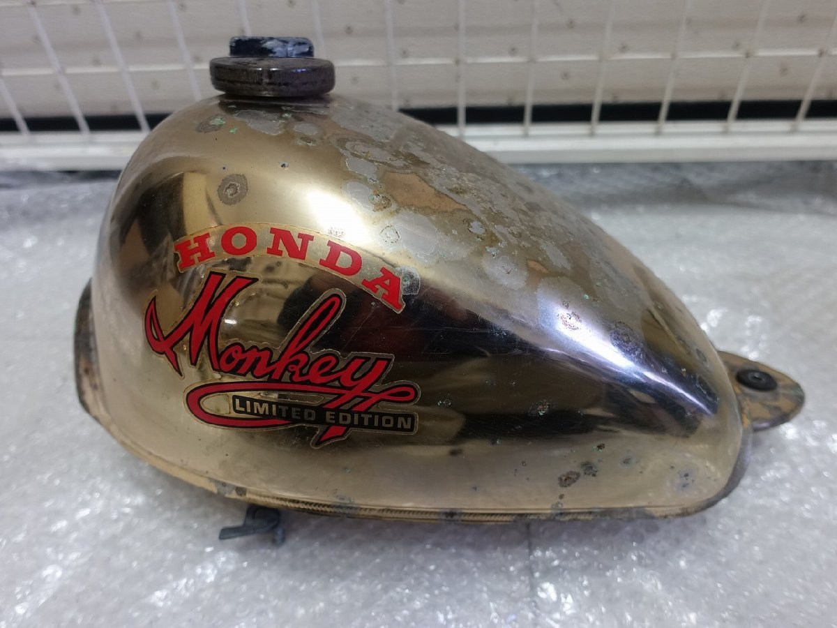 ゴールド モンキー モンキーLTD MONKEY LIMITED EDITION ホンダ純正 ガソリンタンク 燃料タンク ☆ タンクキャップ/コック 付き ☆