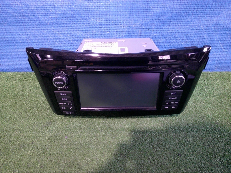 日産純正 メモリーナビ QY-7391 地デジ/CD/DVD/Bluetooth 地図データ