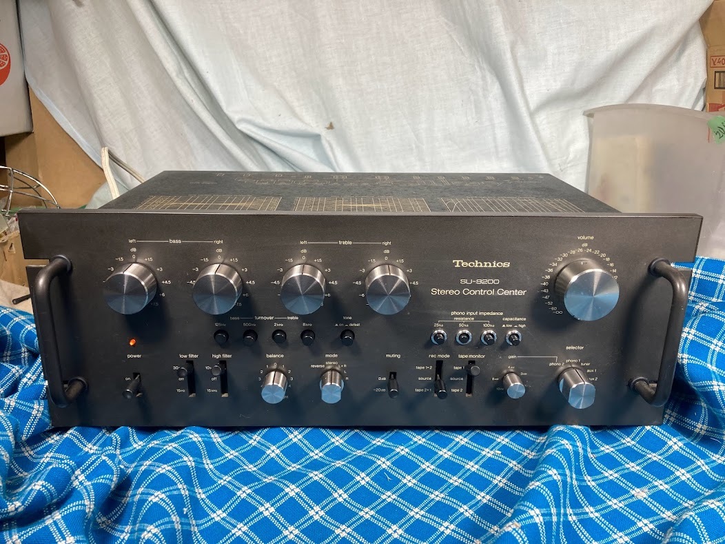 【 15周年感謝セール 】 Technics プリアンプ SU-9200 完動美品【3ヶ月保証】230305−5