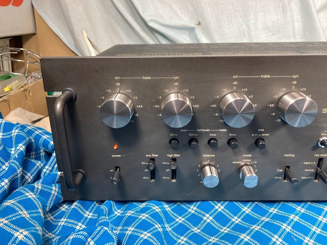 【 15周年感謝セール 】 Technics プリアンプ SU-9200 完動美品【3ヶ月保証】230305−5