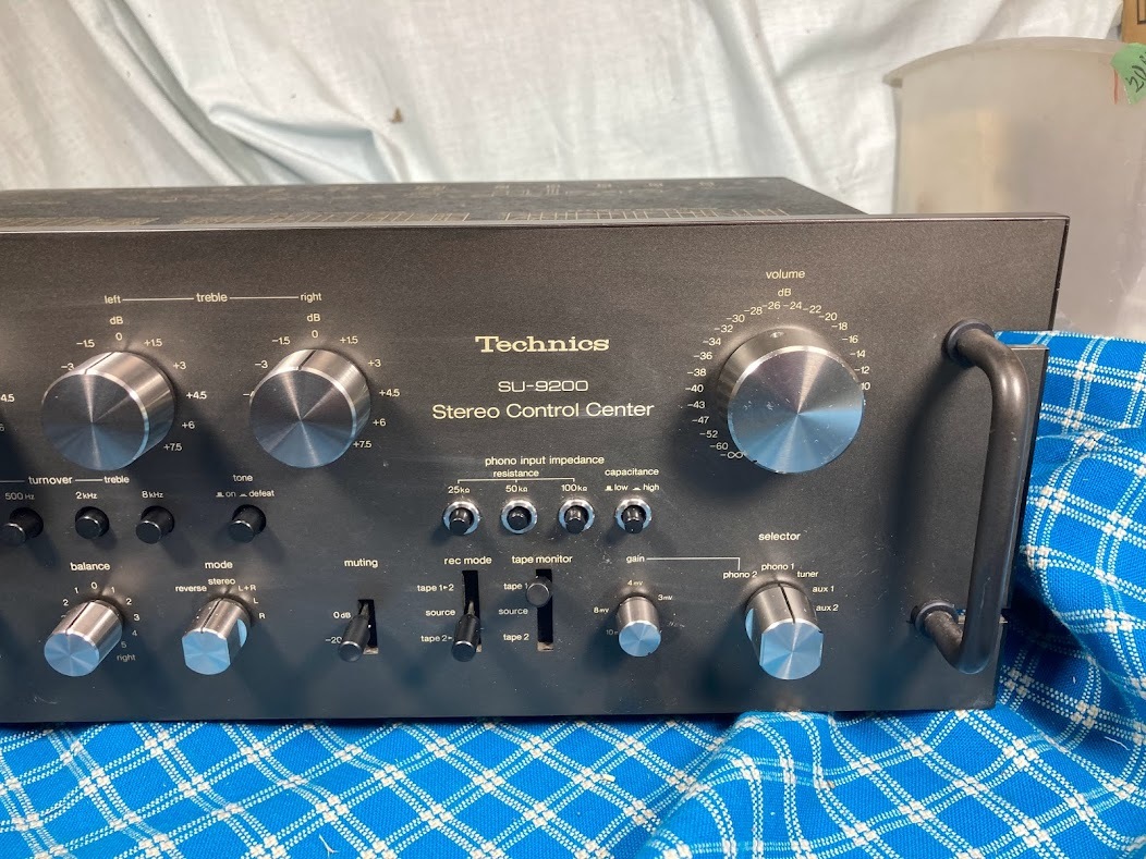 【 15周年感謝セール 】 Technics プリアンプ SU-9200 完動美品【3ヶ月保証】230305−5
