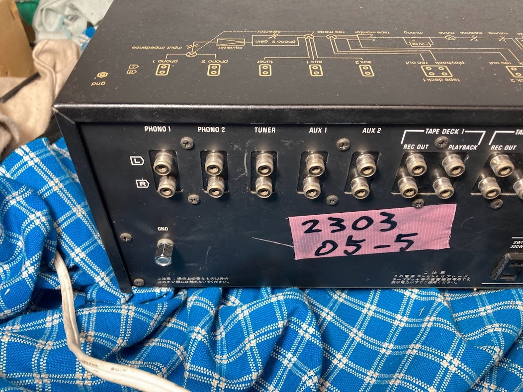 【 15周年感謝セール 】 Technics プリアンプ SU-9200 完動美品【3ヶ月保証】230305−5
