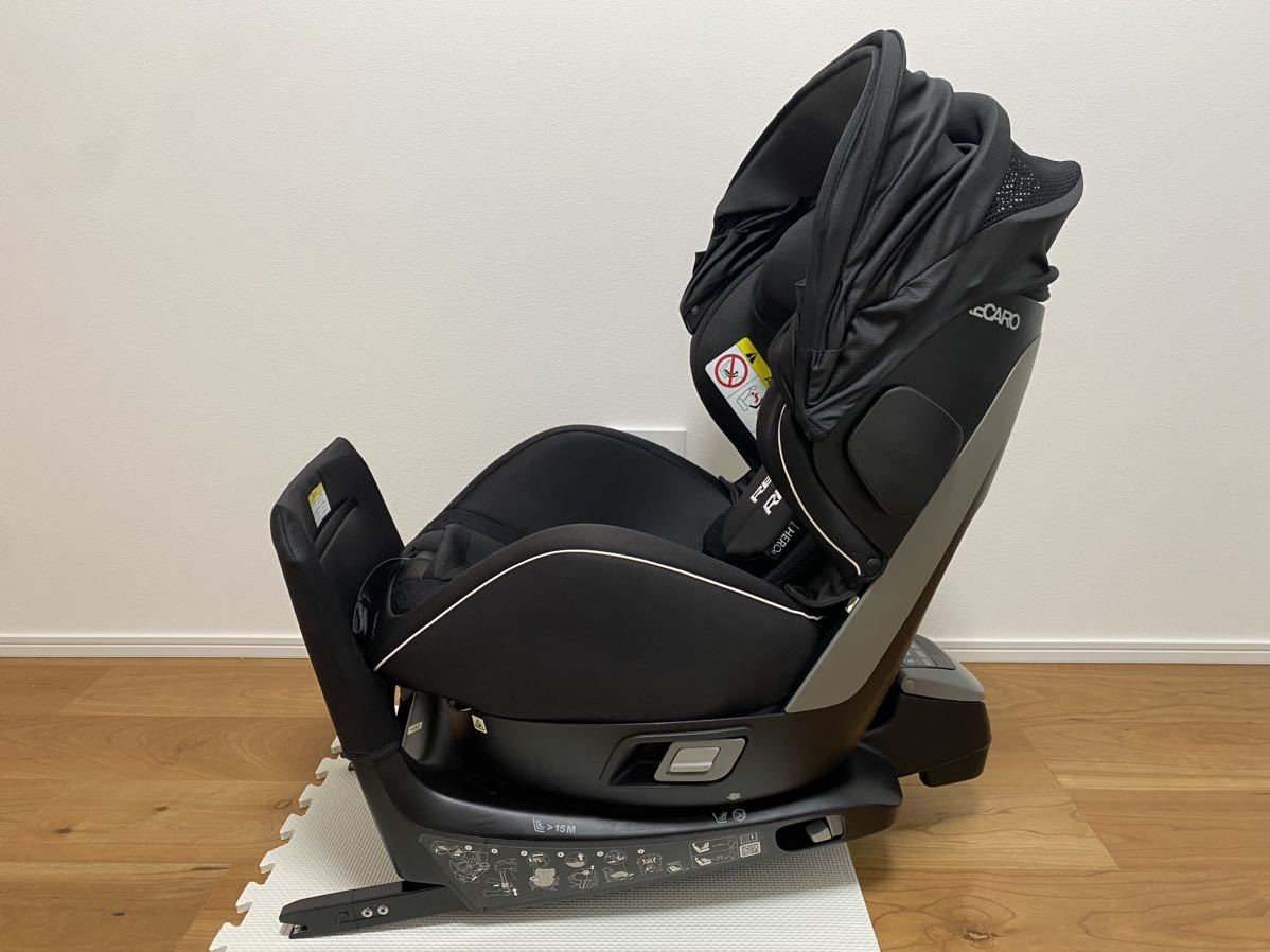 中古 RECARO レカロ チャイルドシート ZERO.1 ブラック 新生児～18kg 