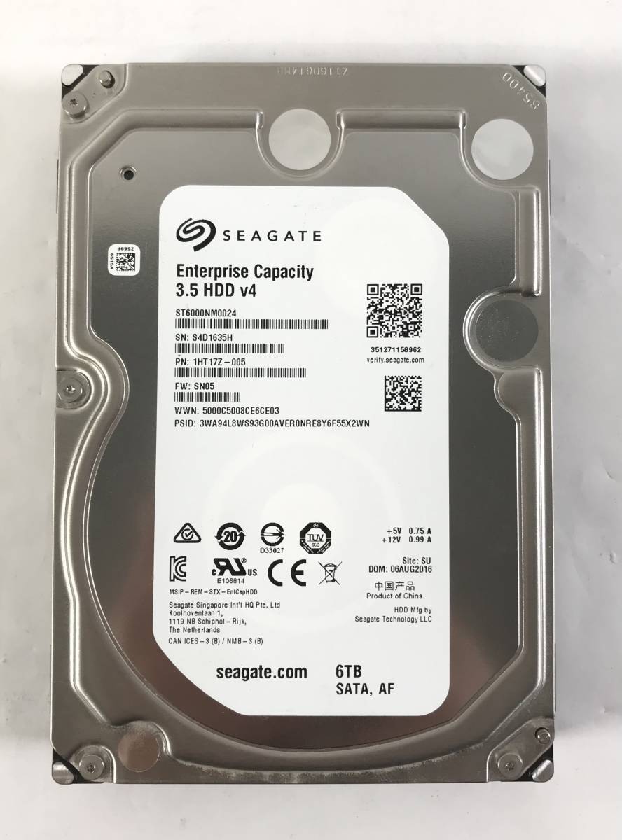 Seagate com: 3.5 HDD Internal 0 RPM Capacity Enterprise SATA Hard