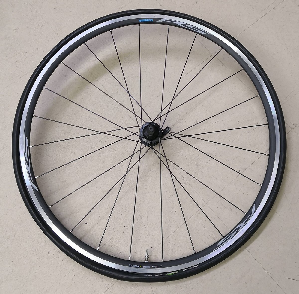 シマノ WH-RS100 フロント EWHRS100FB バイシクル パーツ : ブラック