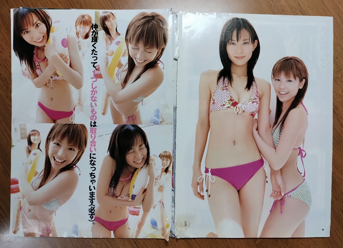 市川由衣 ヤングジャンプ 付録 18ページ ミニ写真集 / 表紙 1枚