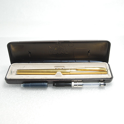モンブラン/ノブレス ペン先 14K 585 ゴールドカラー 万年筆/両用式