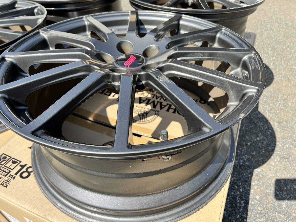 スバル レガシィ STI 純正 オプション 18インチ ホイールタイヤ 7.5J 