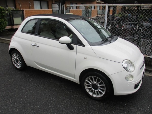 500C 1.2 8V ポップ 電動キャンパスオープン　タイベル交換済み
