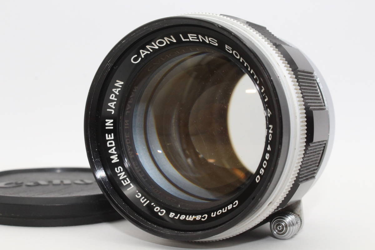 ☆希少品☆キャノン CANON 50mm F1.4 L39 ライカ☆ L2577＃12000