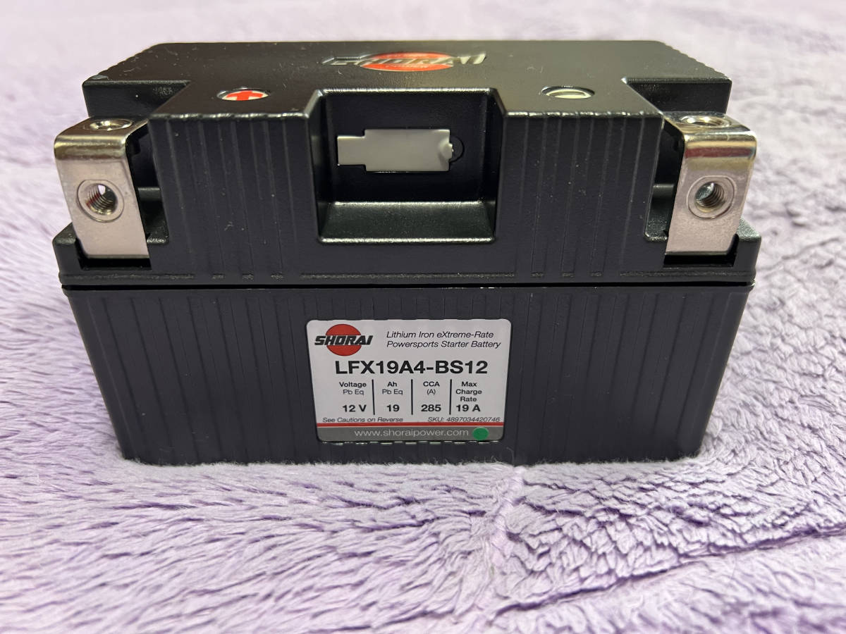 ☆ SHORAI LFX19A4-BS12 リチウムイオンバッテリー YTZ10S YZF-R1 MT 
