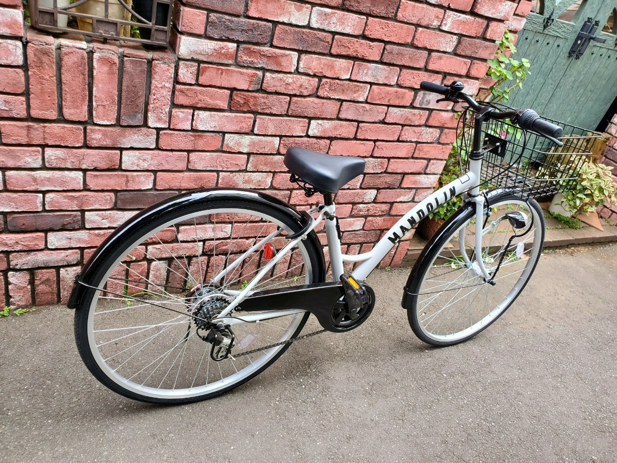 MANDOLINマンドリン 27インチ 6速 AUTO LED軽快シティークロス 楽天市場】スーパーセール10%オフ ママチャリ シティ 自転車