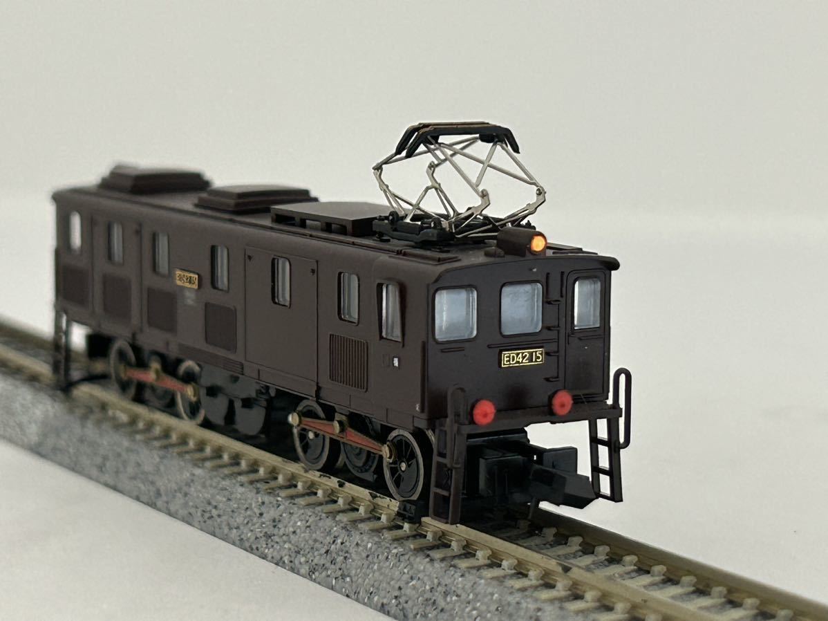 マイクロエース　A-3400 ED42 4重連セット　ばらし　ED-4215 動作・ライト点灯確認