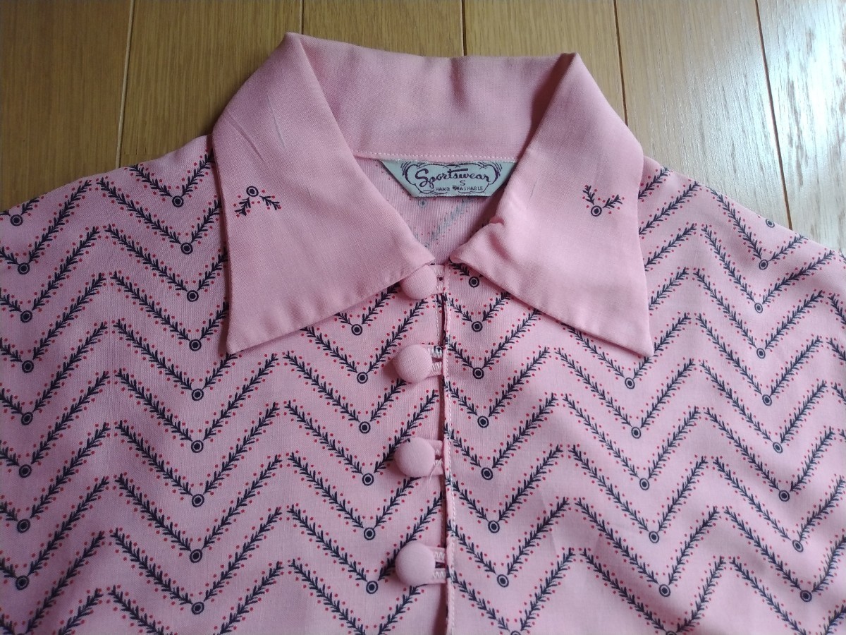 クロピン やかましく 長袖シャツ ロカビリー エルビス vintage ビンテージ