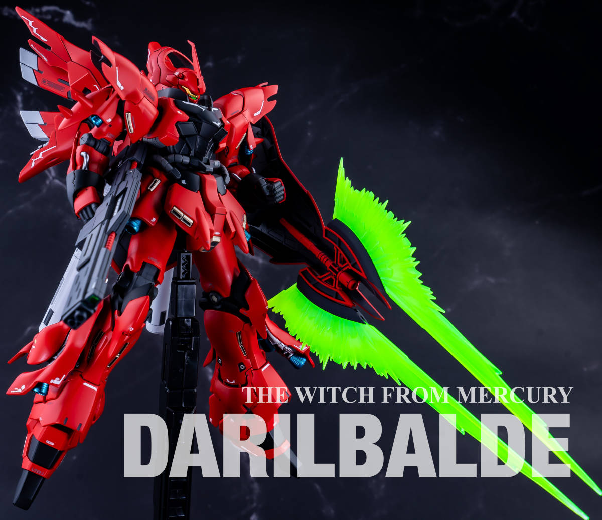 HG ダリルバルデ オリジナルミキシング 全塗装完成品(機動戦士ガンダム 