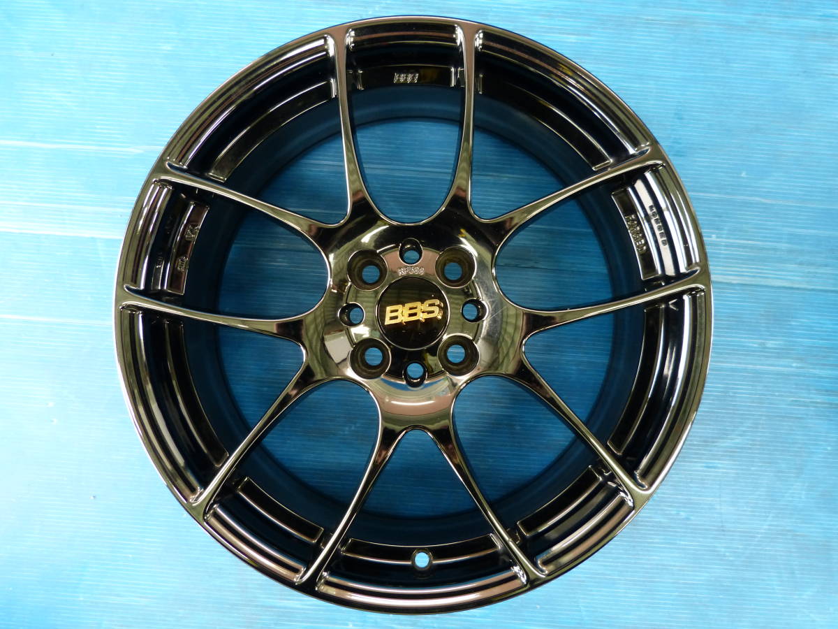 ☆BBS RF(RF500)FORGED!!希少!限定カラー:ブラックミラー!!美品♪17×7j 