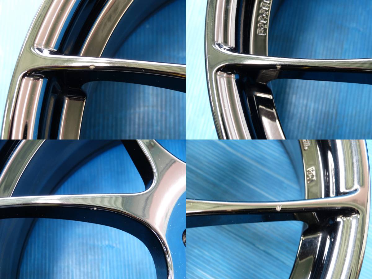 ☆BBS RF(RF500)FORGED!!希少!限定カラー:ブラックミラー!!美品♪17×7j 