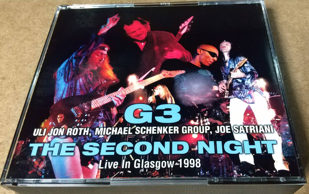 G3 ULI JON ROTH， MICHAEL SCHENKER， JOE SATRIANI 「THE SECOND NIGHT」