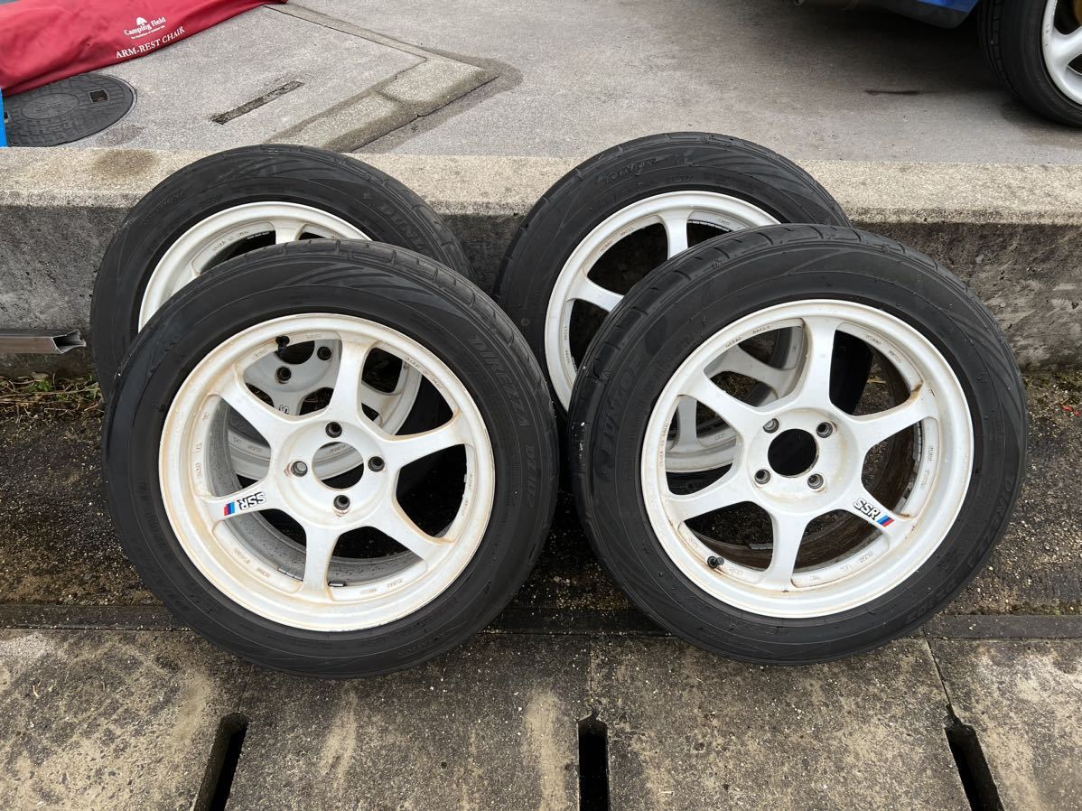 ssr type C 4h×100 15インチ 7j+30 4本通し(ラジアルタイヤ)｜売買され 