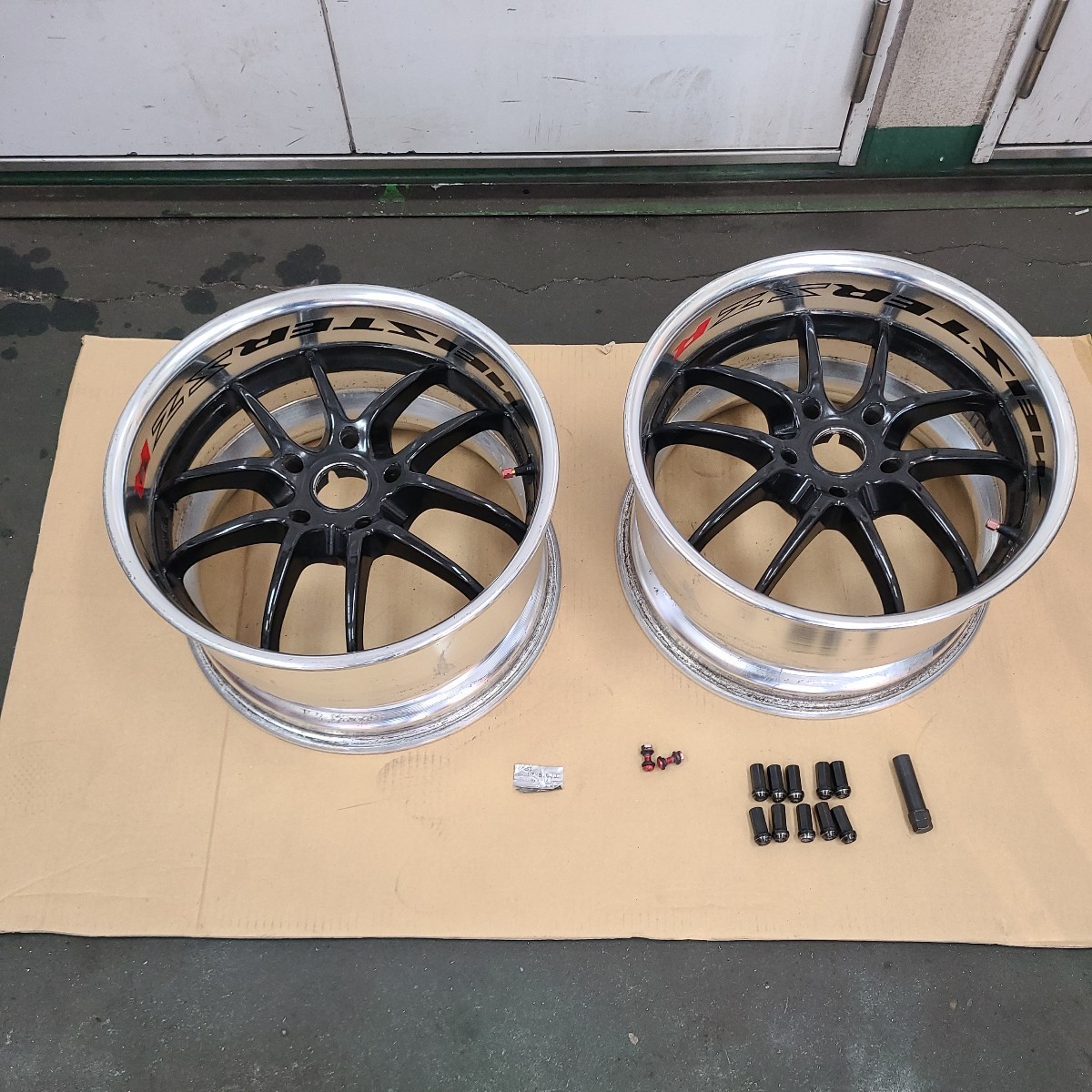 WORK MEISTER SZR 　2本　ワークマイスター　17インチ　114.3 　8.5j+40