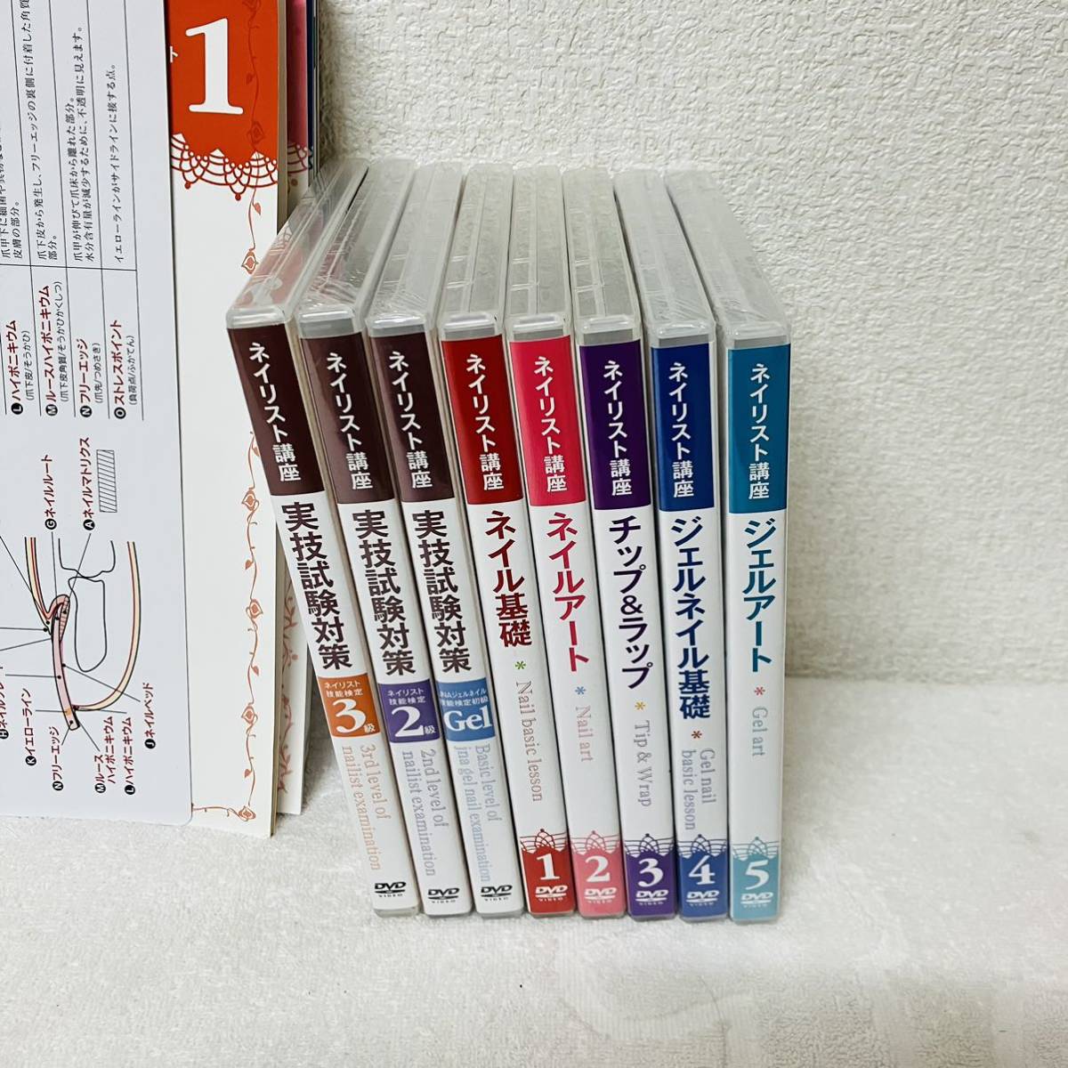 ユーキャン ネイリスト講座 ネイリスト検定 用具付コース 教材⁄DVD⁄用具