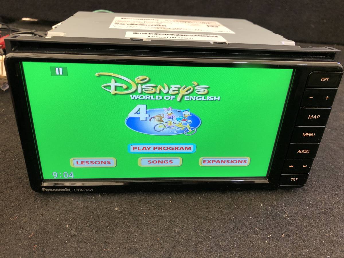 Panasonic パナソニック スズキ純正OP CN-RZ765WZA Bluetooth フルセグ 