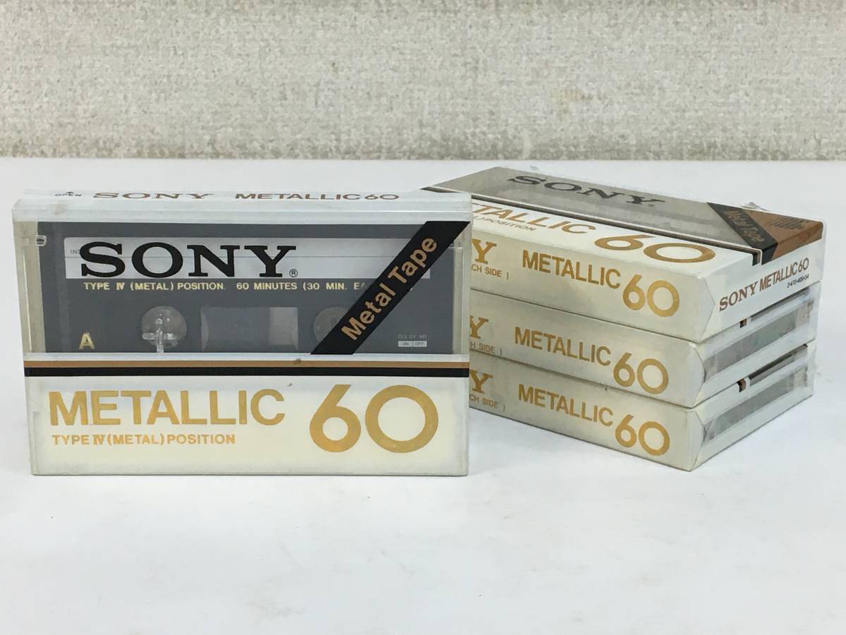 Metal SONY Master 未開封 メタルテープ カセットテープ - 0 含む 新品 