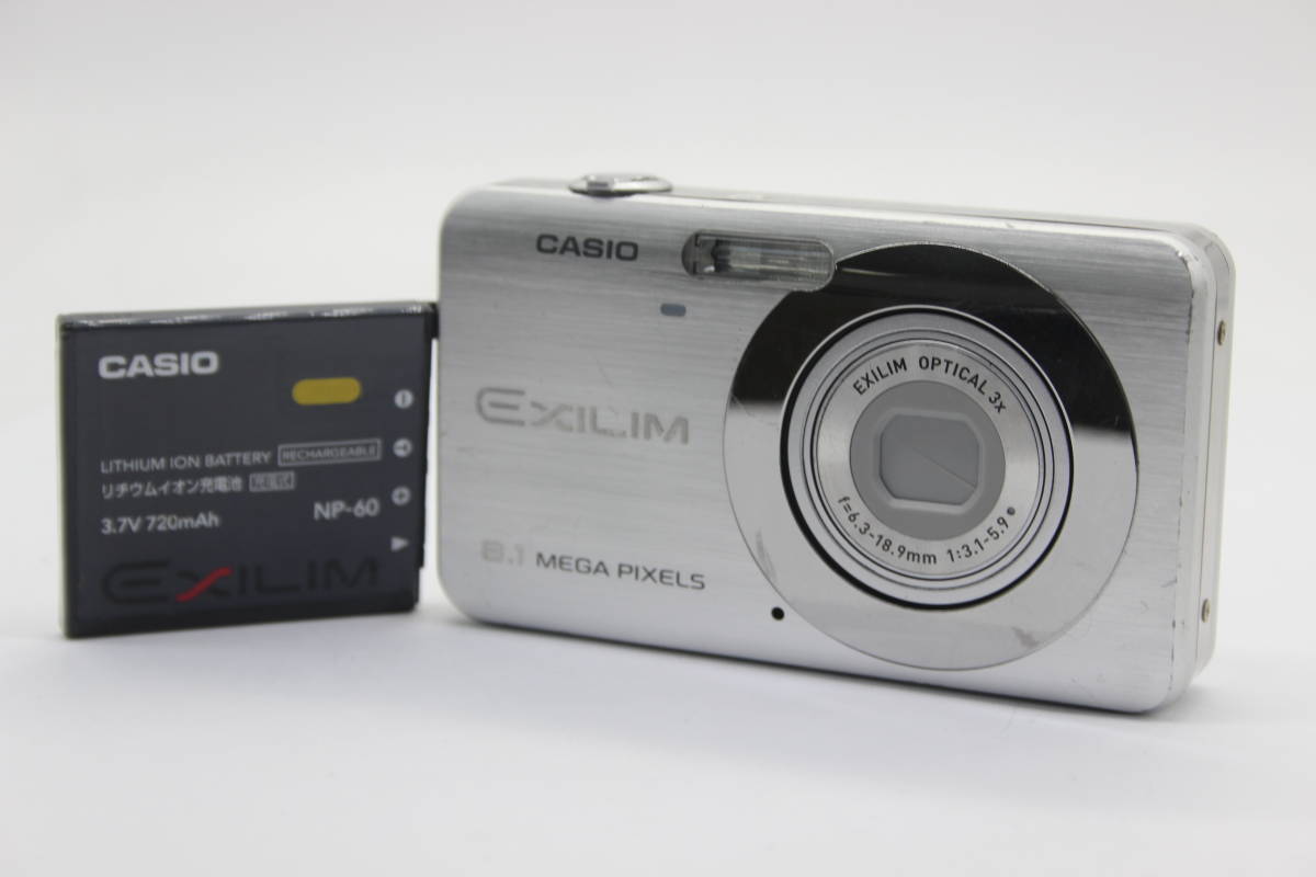 CASIO EXILIM EX-Z80【返品保証・最短翌日発送】 返品保証】 カシオ Casio Exilim EX-Z80 Optical 3x バッテリー付き