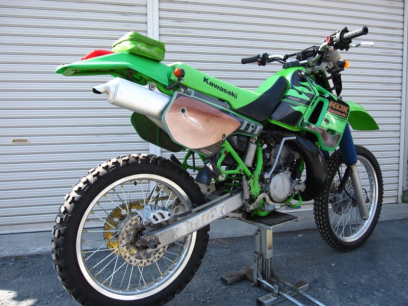 KAWASAKI KDX200 書類有り 走行距離少ない 個人出品 (126cc-250cc 
