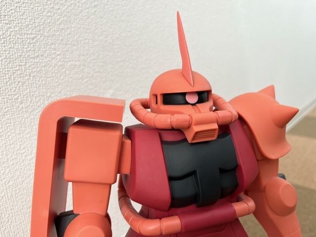 機動戦士ガンダム シャア専用ザク ビッグサイズソフビフィギュア 特大 