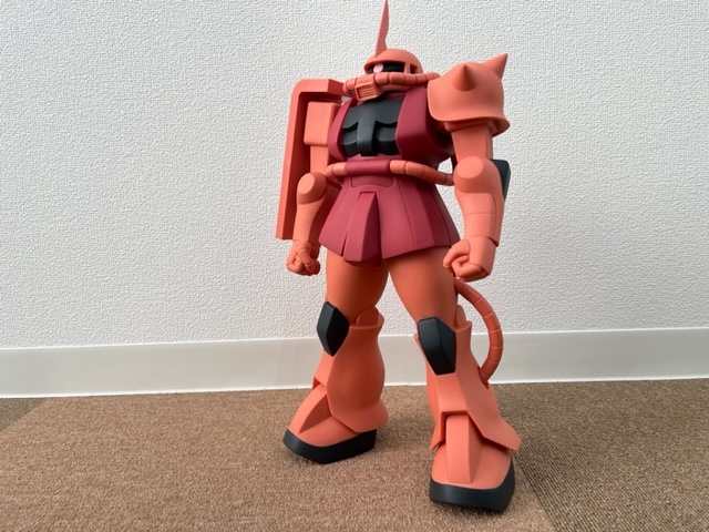 機動戦士ガンダム シャア専用ザク ビッグサイズソフビフィギュア 特大 