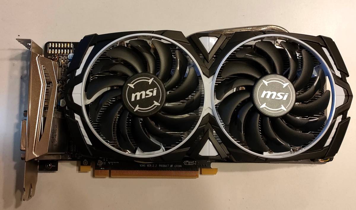 AMD MSI Radeon RX570 4GB ARMOR OC BIOS書き換え GPU グラボ ②