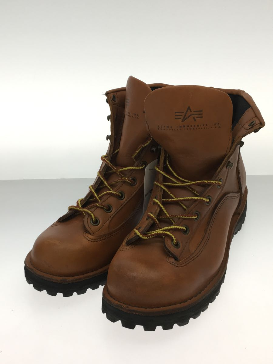 ALPHA INDUSTRIES◇ブーツ/25.5cm/CML/レザー