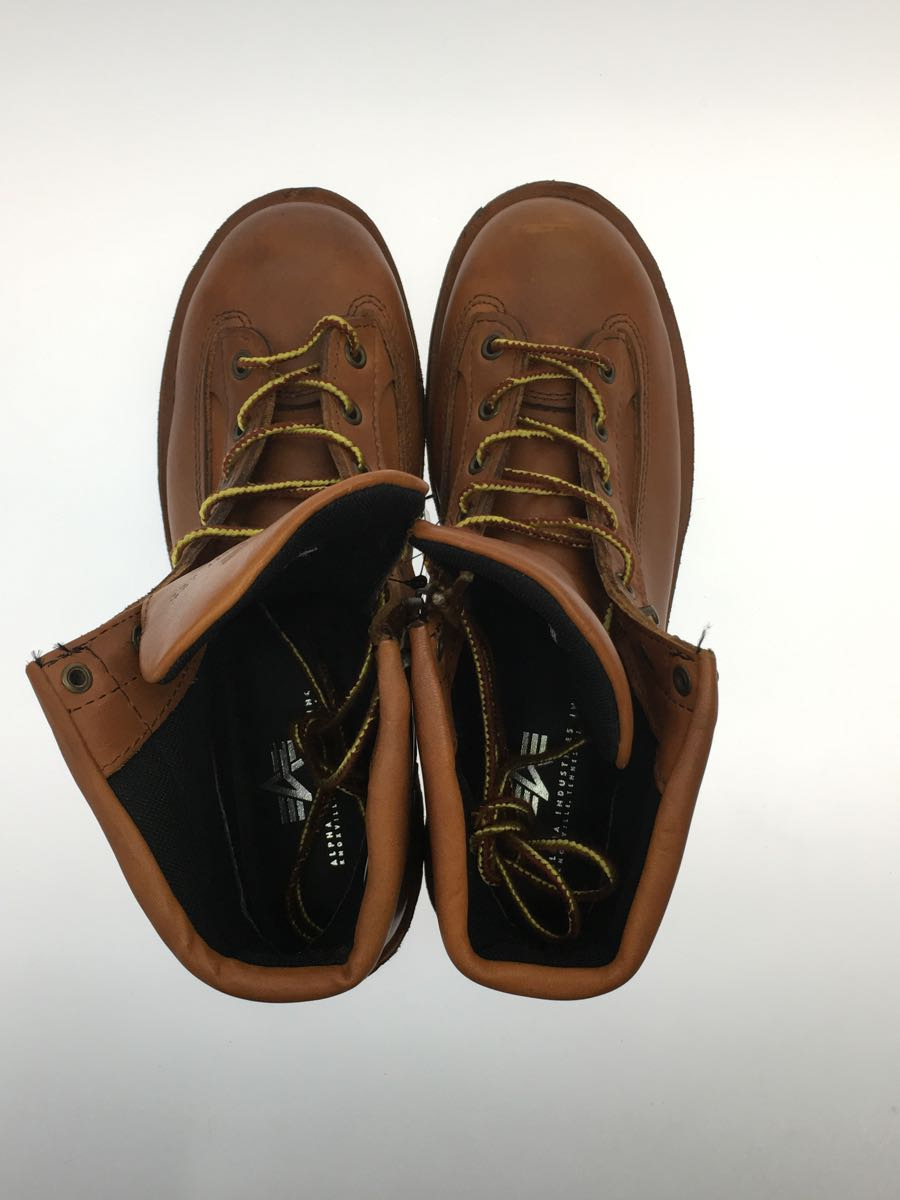 ALPHA INDUSTRIES◇ブーツ/25.5cm/CML/レザー