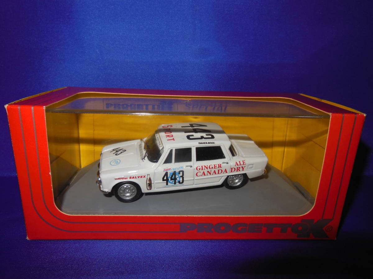 1⁄43 progetto K アルファロメオ ジュリア SPRINT