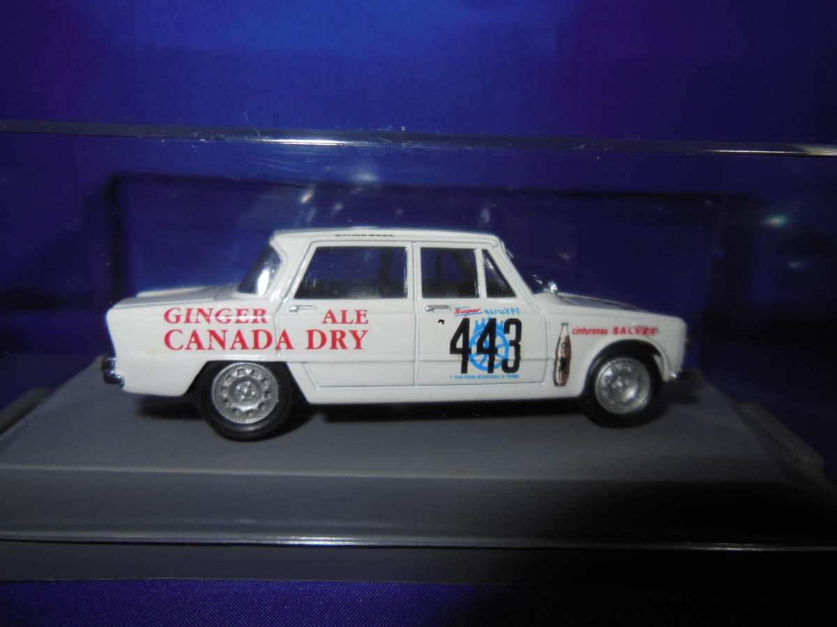 1⁄43 progetto K アルファロメオ ジュリア SPRINT